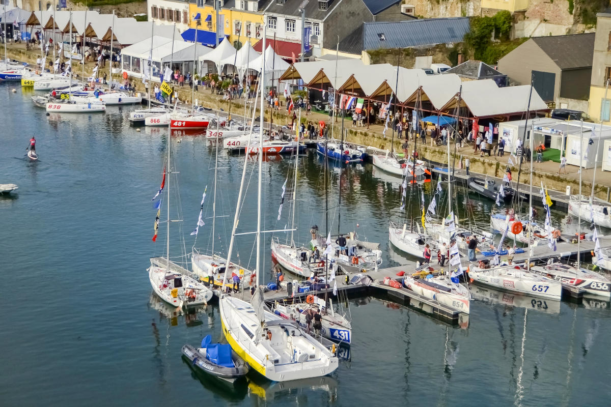 Départ de Course au Port Ru à Douarnenez